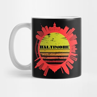 BALTIMORE SUN RISE CITY DESIGN Mug